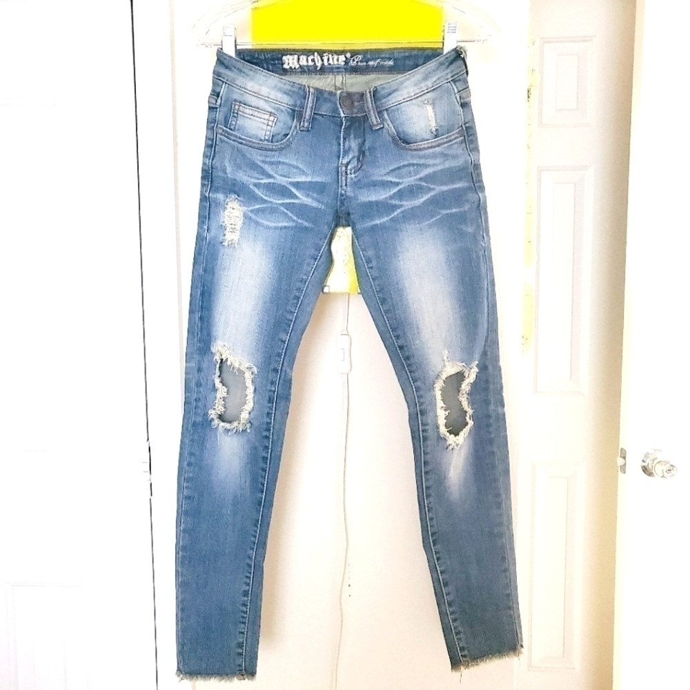 Machine | Distressed Skinny Jean